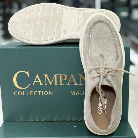 Campanile Collection Scarpe da Uomo modello Ingegnere in camoscio Col.Beige