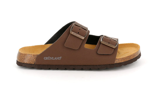 Grünland Sandali da Uomo BOBO CB3012-40 Mogano