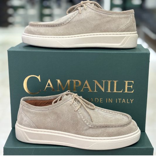 Campanile Collection Scarpe da Uomo modello Ingegnere in camoscio Col.Beige