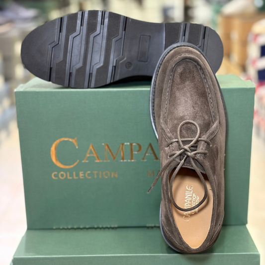 Campanile Collection modello Ingegnere Scarpe da Uomo in camoscio Col.Testa di Moro