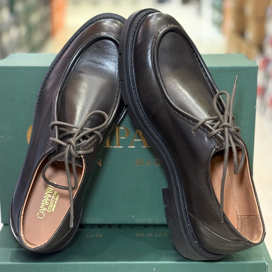 Campanile Collection Scarpe da Uomo modello ingegnere in pelle Col.Testa di Moro