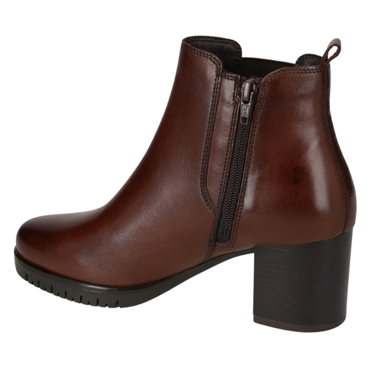 Valleverde Stivaletti da Donna in pelle Art.47662 Col.Marrone