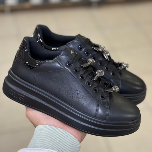 4US Paciotti Scarpe da Donna in pelle con accessori Art.4BX251 Col.Nero