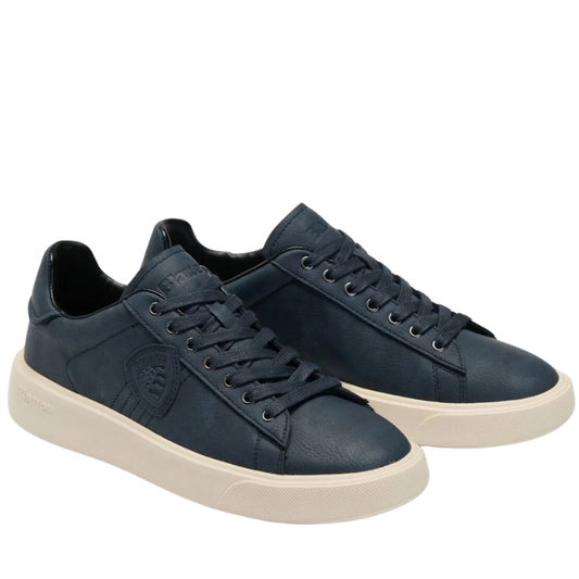 Blauer scarpe da Uomo Art.F6BUCK13/NUB COL.Blu