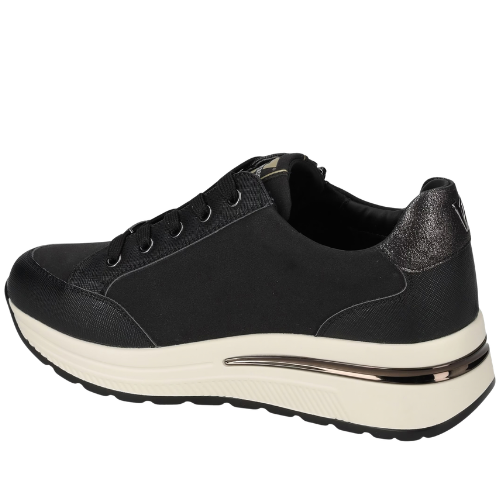 Valleverde Scarpe da Donna con cerniera laterale Art.V35350 Col.Nero