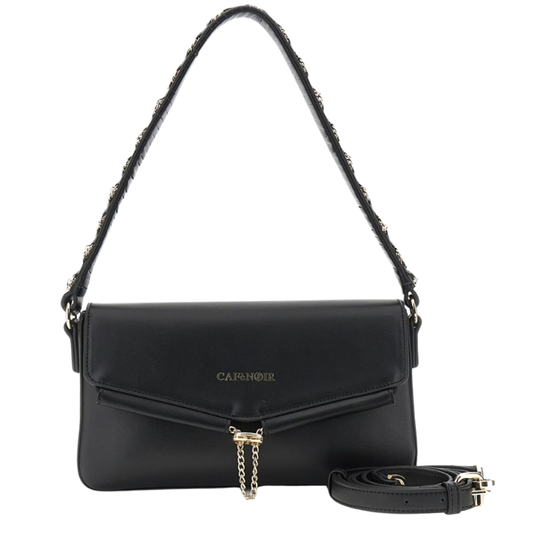 Cafènoir Borsa da Donna in pelle Art.C3WA1003 Col.Nero