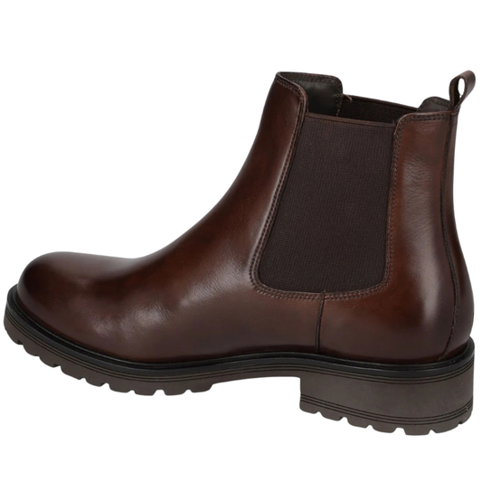Valleverde Stivaletto in pelle Art.17150 Col.Marrone