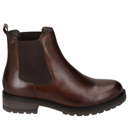 Valleverde Stivaletto in pelle Art.17150 Col.Marrone