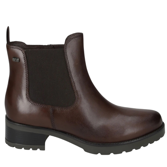 Valleverde Stivaletto da Donna in pelle con cerniera laterale Art.36170
