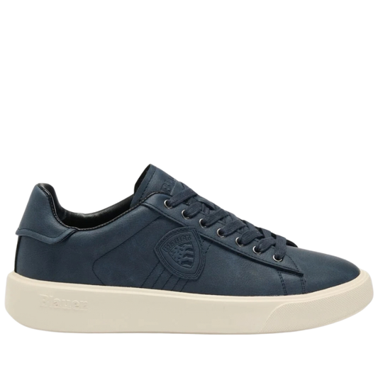 Blauer scarpe da Uomo Art.F6BUCK13/NUB COL.Blu