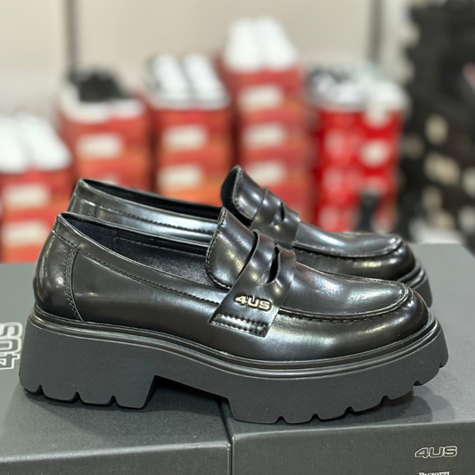 4US By Paciotti Mocassino da Donna Art.4BX299 Col.Nero
