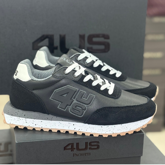 4US Paciotti Scarpe da Uomo Art.25-442 Col.Nero