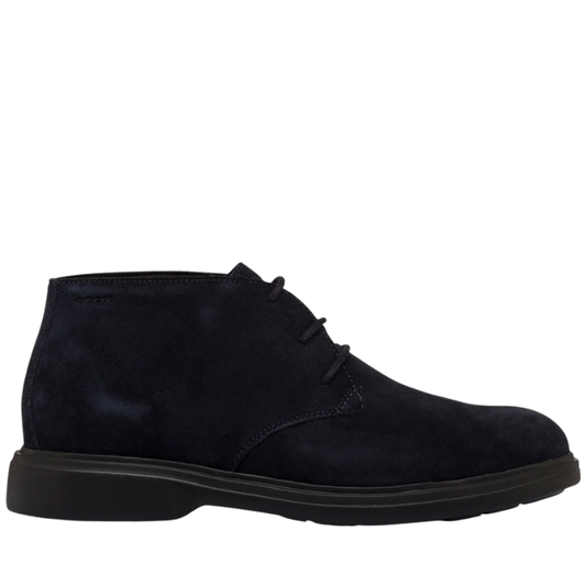 Geox Stivaletti da Uomo in camoscio Art.OTTAVIO MAN Col.Blu Navy