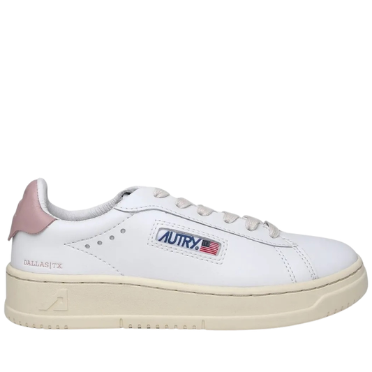Autry Dallas Scarpe da Bambina Art.KDK LL16 Col.Bianco con inserti rosa