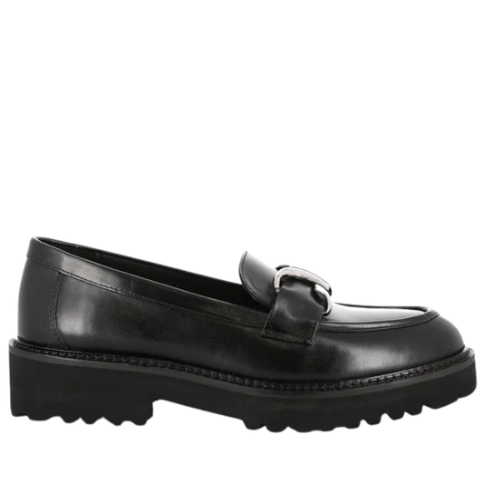 Grunland Mocassino Donna in pelle con accessorio Art.REBE SC6446-N1