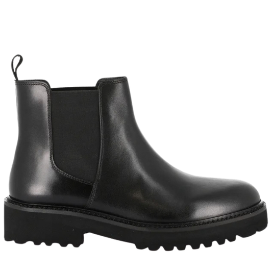 Grunland Stivaletto da Donna in Pelle con elastico laterale Art.REBE PO1964-N1