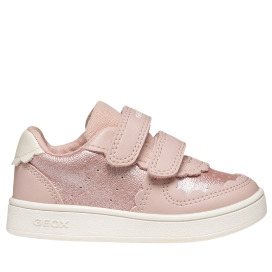 Geox Scarpe da Bambina con doppio strappo Art.ECLYPER BABY GIRL Col.Rosa