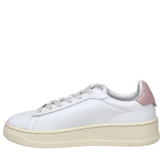 Autry Dallas Scarpe da Bambina Art.KDK LL16 Col.Bianco con inserti rosa