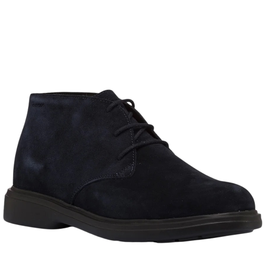 Geox Stivaletti da Uomo in camoscio Art.OTTAVIO MAN Col.Blu Navy