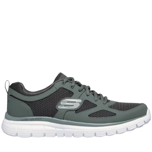 Skechers BURNS AGOURA Scarpe da Uomo Art.52635/OLV Col.Verde
