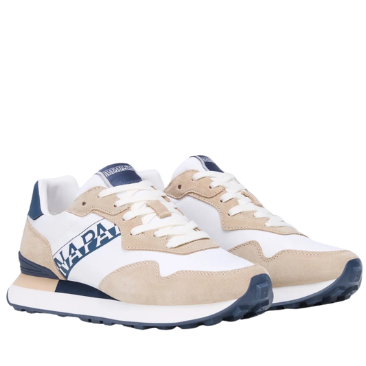 Napapijri Scarpe da Uomo Art.S6CORK01/NYS Col.Bianco/Grigio