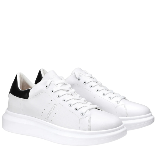 Docksteps scarpe da Uomo Art.TACOMA 1115 Low Col.Bianco/Nero