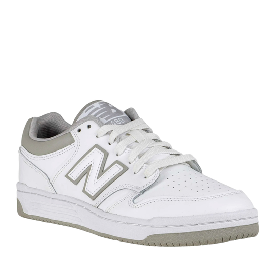 New Balance BB480LGM Scarpe da Uomo Col.Bianco/Grigio