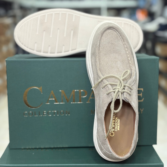 Campanile Collection Scarpe da Uomo modello Ingegnere in camoscio Col.Beige