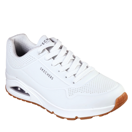 Skechers UNO STAND ON AIR Scarpe da Uomo Art.52458/WHT Col.Bianco