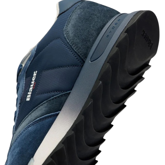 Blauer Scarpe da Uomo Art.RYDER01 Col.Blu Navy