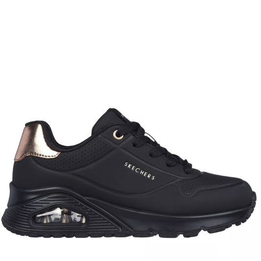Skechers UNO GEN1-SHIMMER AWAY Scarpe da Donna Col.Nero