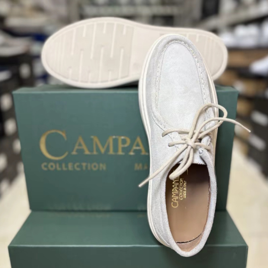 Campanile Collection Scarpe da Uomo modello ingegnere in camoscio Col.Beige