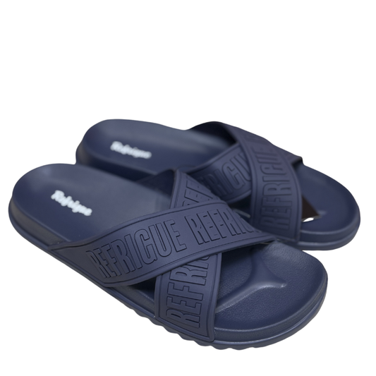 Refrigue Ciabatte in gomma da Mare Col.Blu Navy