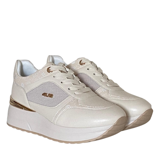 4US by Paciotti Scarpe da Donna Art.4BX108 Col.Beige