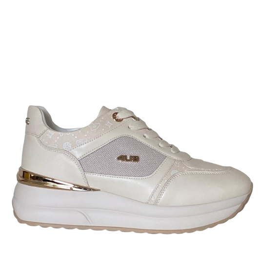 4US by Paciotti Scarpe da Donna Art.4BX108 Col.Beige