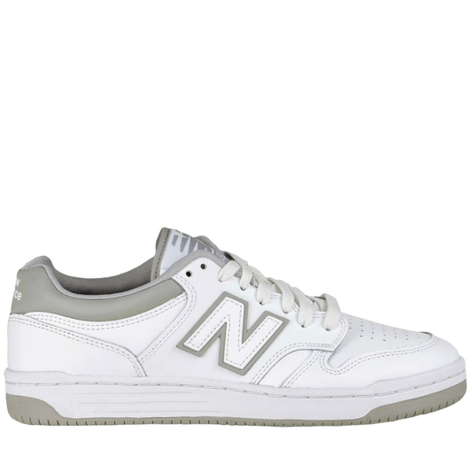 New Balance BB480LGM Scarpe da Uomo Col.Bianco/Grigio