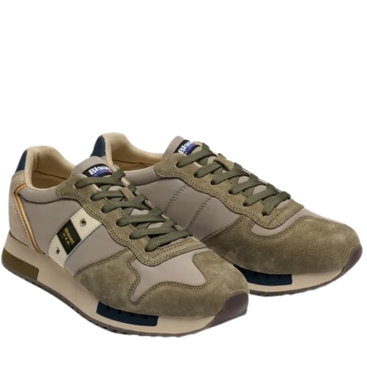 Blauer Scarpe da Uomo Art.S6QUEENS01/NUB Col.Verde