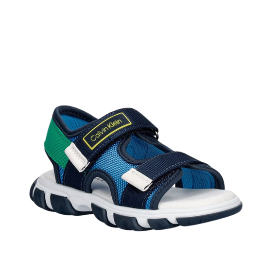 Calvin Klein Scarpe da Bambino - Sandaletto Multicolor in tela