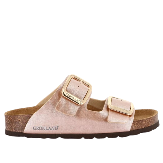 Grunland Sandali da Donna con maxi fibbia Art.ENNY CB1802-40 Col.Cipria