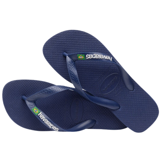 Havaianas Brasil Logo Infradito Uomo Col.Blu Navy
