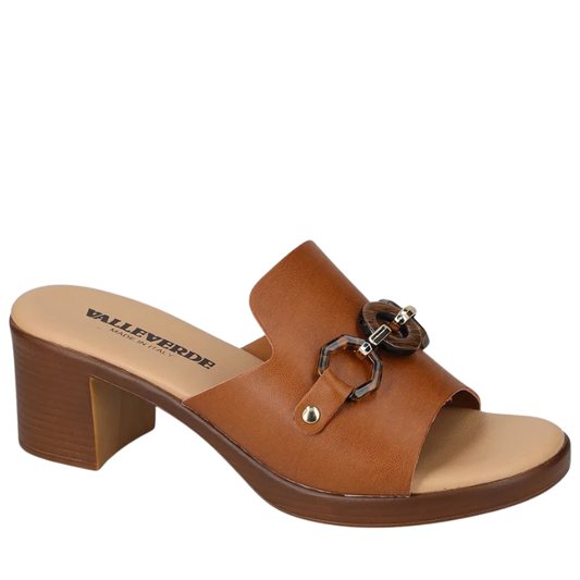 Valleverde Sandali da Donna Art.55453 BRANDY Col.Marrone