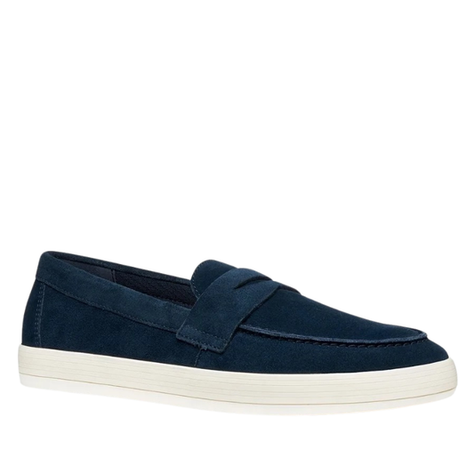 Geox U SERIFOS Scarpe da Uomo - Mocassino in camoscio Art.U65LSI Col.Blu Navy