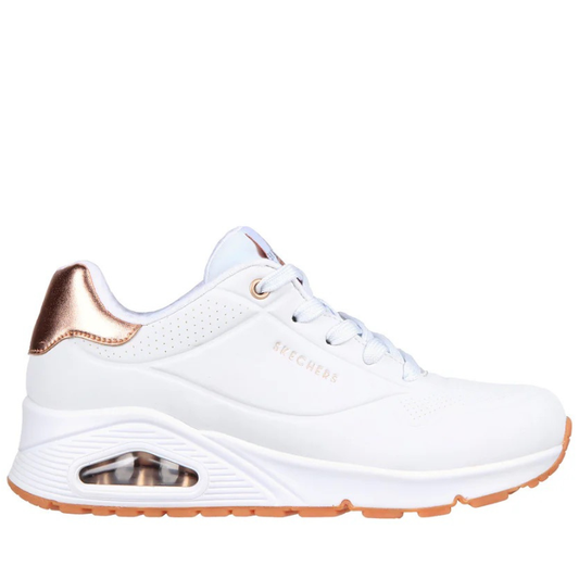 Skechers UNO GEN1 - SHIMMER AWAY Scarpe da Donna Col.Bianco