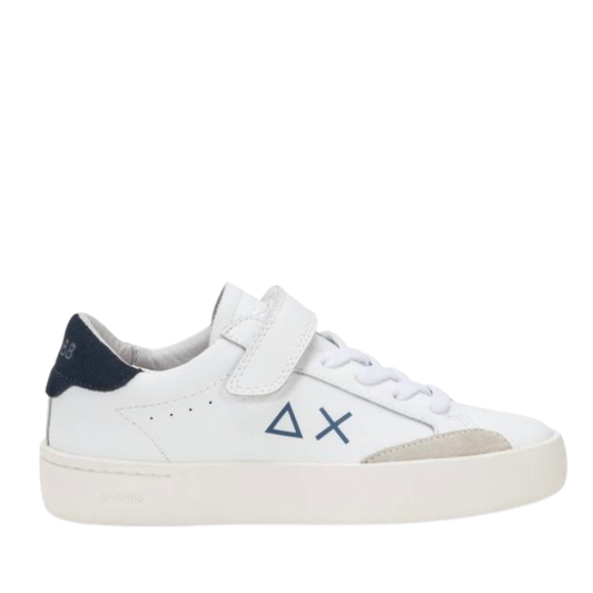 Sun68 Scarpe da Bambino con strappo Art.Z44325K Col.Bianco