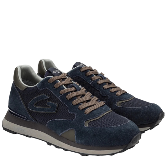 Alberto Guardiani scarpe da Uomo Art.WEN 317703 Low Col.Blu