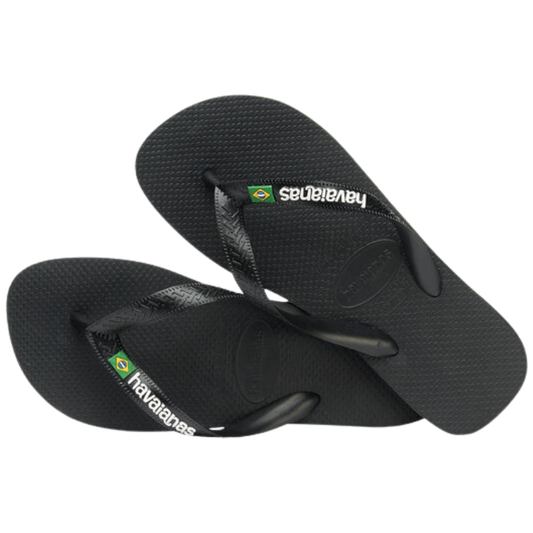 Havaianas Brasil Logo Infradito Uomo Col.Nero
