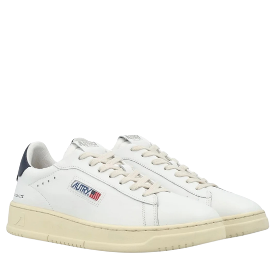 Autry Dallas Scarpe da Uomo Art.ADLM NW05 Col.Bianco con riporto Blu
