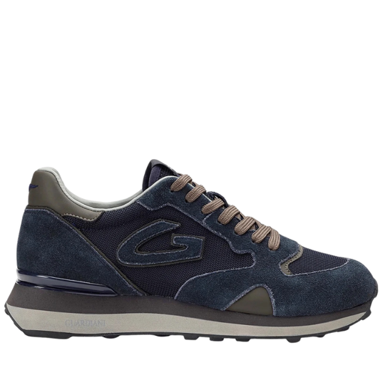 Alberto Guardiani scarpe da Uomo Art.WEN 317703 Low Col.Blu