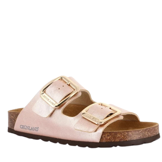 Grunland Sandali da Donna con maxi fibbia Art.ENNY CB1802-40 Col.Cipria