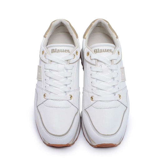 Blauer S4EPPS01/LEA Scarpe da Donna Col.Bianco